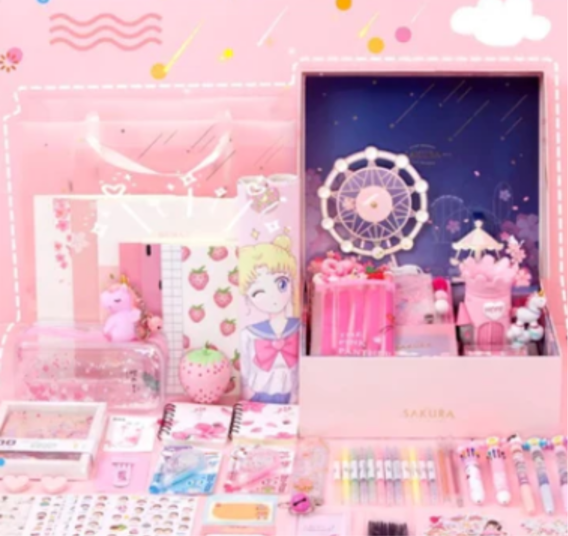 (US&Others) Sell by Dollar Pick Stationery & BB & Snacks & Cute Stuff